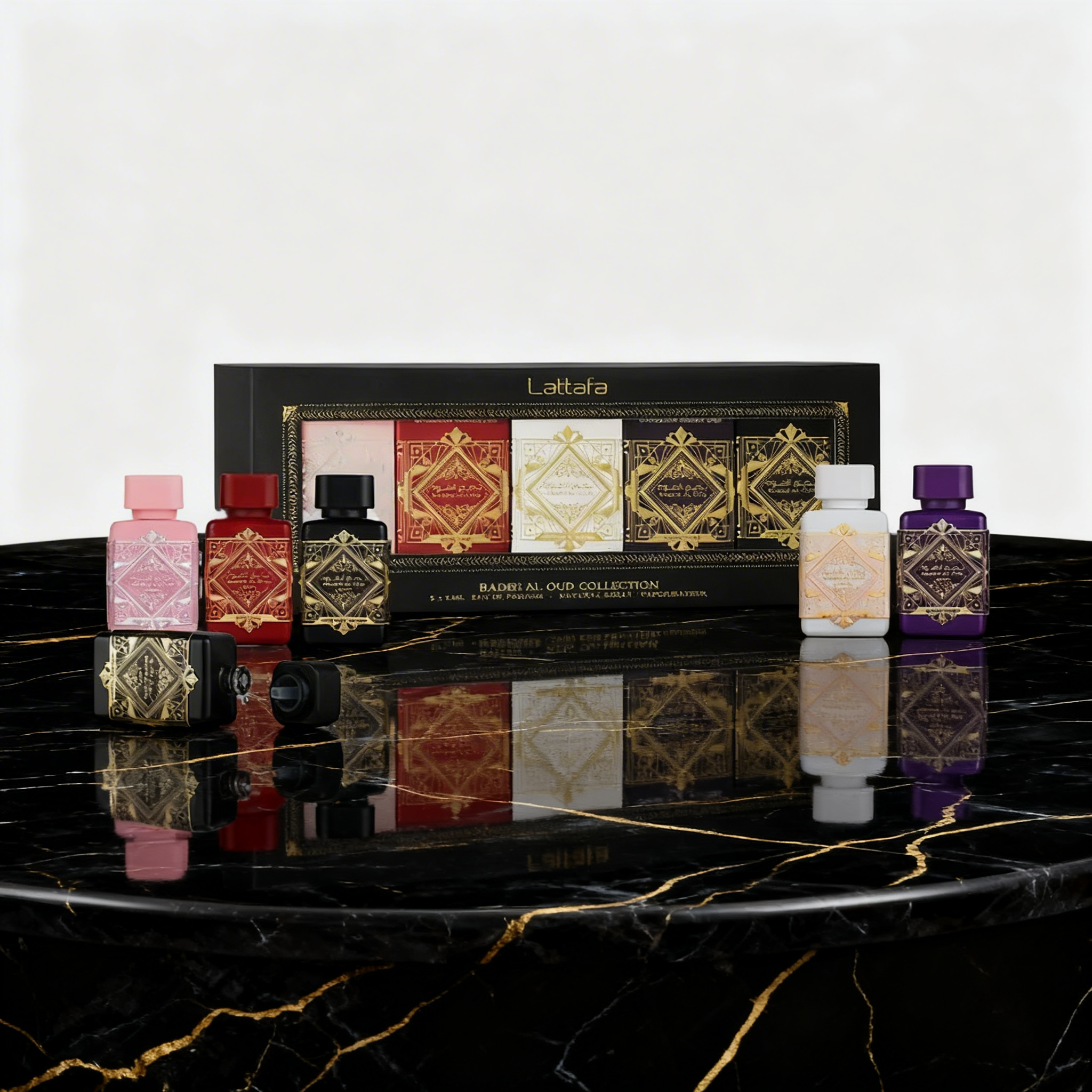 Coleção Badee Al Oud eau de parfum 5×5 ml