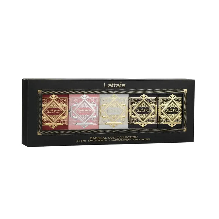 Coleção Badee Al Oud eau de parfum 5×5 ml
